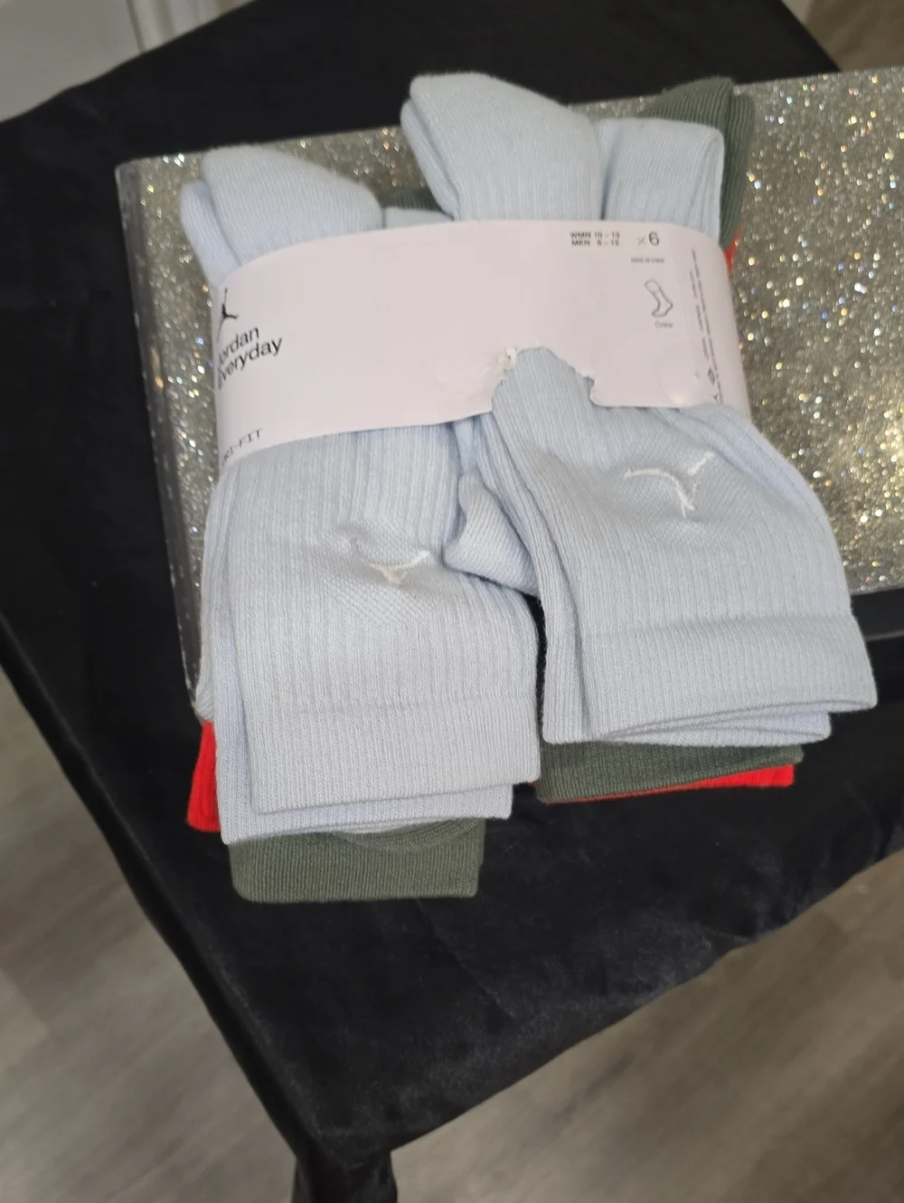 Jordan 6-PK Everyday Crew Athletic Socks